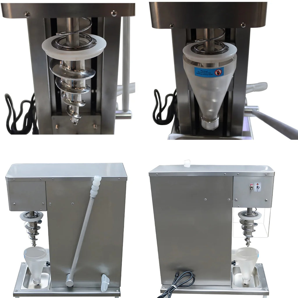 Electric Fruit Ice Cream Machine Juice Yogurt Milkshake Mixer C93394