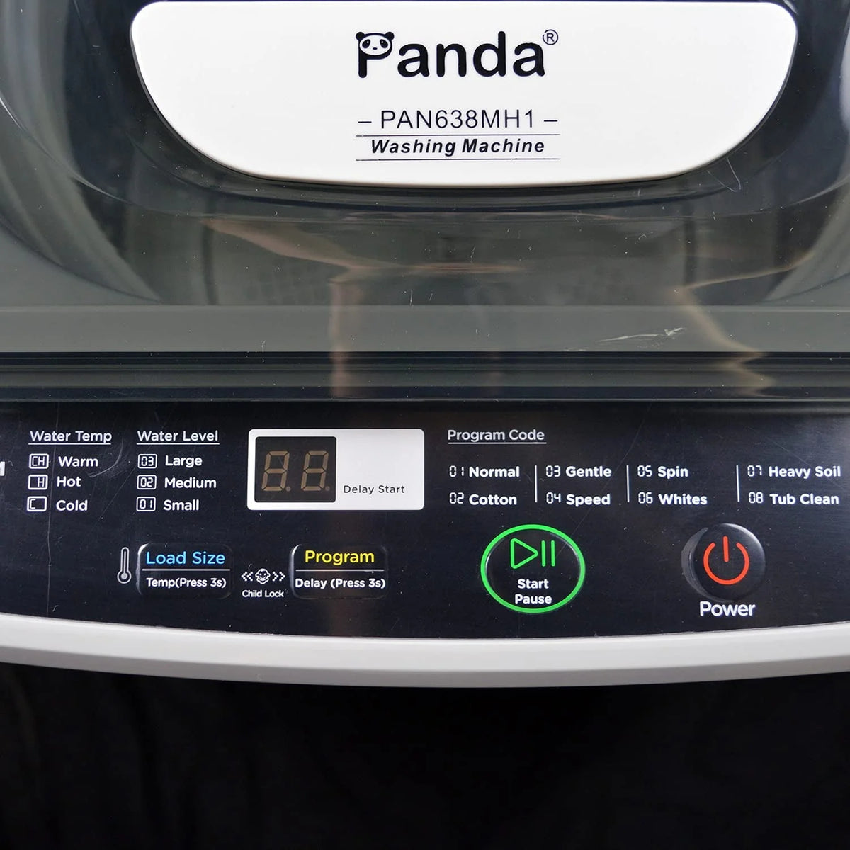Portable Washing Machine, 10 lbs. Capacity, Compact Top Load Washer H47314