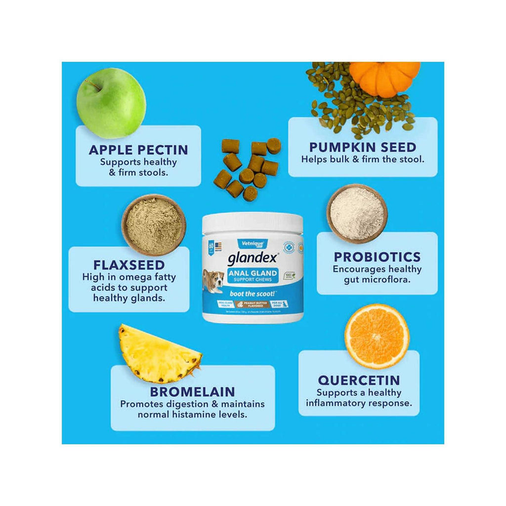 Anal Gland Soft Chews Supplement for Dogs K280