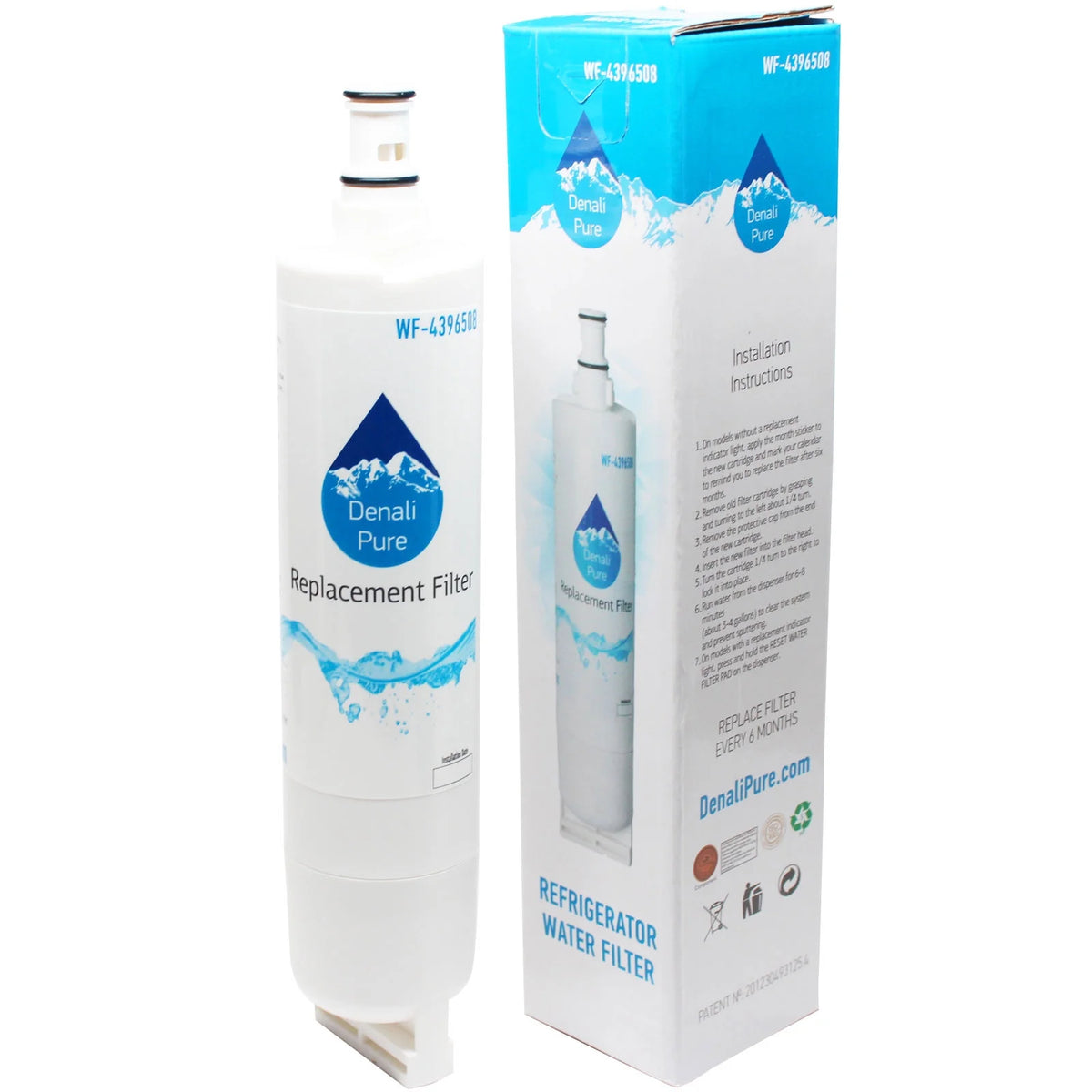 6-Pack Replacement Refrigerator Water Filter Cartridge T9908