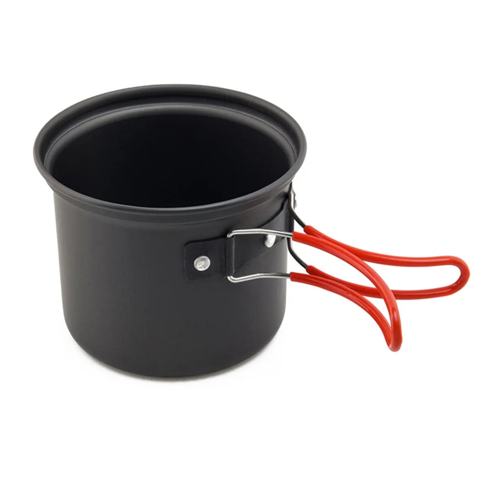 Camping Cookware Set with Cooking Pots P441