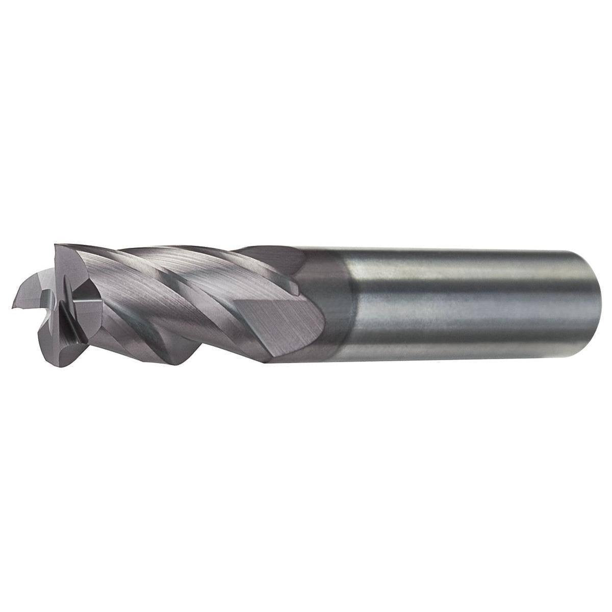 Carb End Mill, 1/2 In, 2FL, Uncoated C68359
