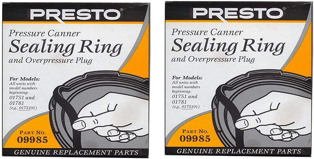 Black 2 Pack Pressure Cooker Sealing Ring F5233