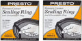 Black 2 Pack Pressure Cooker Sealing Ring F5233