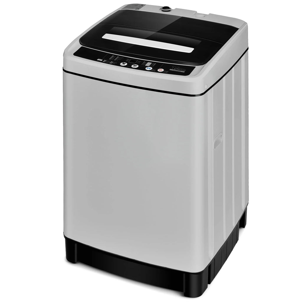 1.5 Cu.Ft 11 LBS Full-Automatic Washer & Dryer Grey C485
