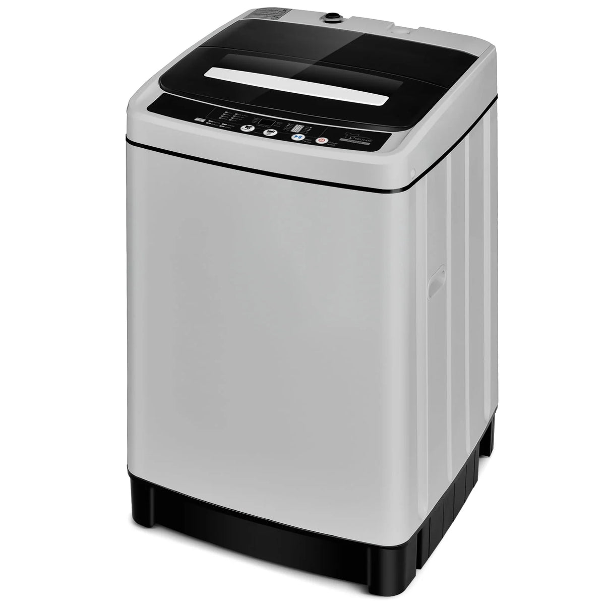 1.5 Cu.Ft 11 LBS Full-Automatic Washer & Dryer Grey C485